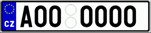 osobn�, n�kladn�, autobus, speci�ln� vozidlo, př�pojn� vozidlo (520 mm x 110 mm)